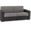 Talamo Italia Banquettes Canapé-Lit 2 Places En Tissu Gris Et Anthracite -Magasin Méridiennes canape lit 2 places en tissu gris et anthracite 12