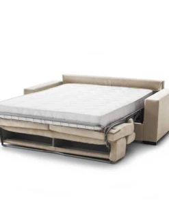 Talamo Italia Banquettes Canapé-Lit 3 Places En Tissu Beige -Magasin Méridiennes canape lit 3 places en tissu beige 24