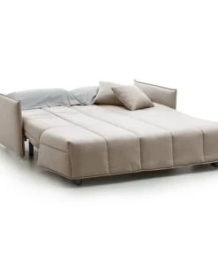 Talamo Italia Banquettes Canapé-Lit 3 Places En Tissu Beige -Magasin Méridiennes canape lit 3 places en tissu beige 9