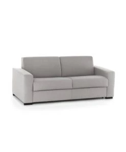 Talamo Italia Banquettes Canapé-Lit 3 Places En Tissu Gris