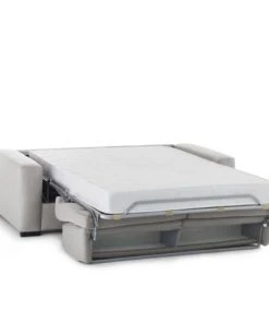 Talamo Italia Banquettes Canapé-Lit 3 Places En Tissu Gris -Magasin Méridiennes canape lit 3 places en tissu gris 14