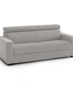 Talamo Italia Banquettes Canapé-Lit 3 Places En Tissu Gris -Magasin Méridiennes canape lit 3 places en tissu gris 21