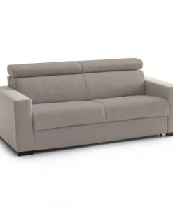 Talamo Italia Banquettes Canapé-Lit 3 Places En Tissu Gris Tourterelle -Magasin Méridiennes canape lit 3 places en tissu gris tourterelle 9