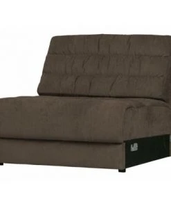 Woood Canapés Petits Prix Canapé Modulable Section Fauteuil En Tissu Marron