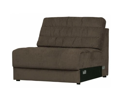 Woood Canapés Petits Prix Canapé Modulable Section Fauteuil En Tissu Marron 3 Woood Canapés Petits Prix Canapé Modulable Section Fauteuil En Tissu Marron