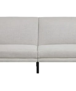 Concept Usine Canapés Petits Prix Canapé Scandinave Convertible 3 Places En Tissu Gris Clair