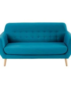 Maisons Du Monde Canapés Petits Prix Canapé Style Scandinave 2/3 Places Bleu Pétrole