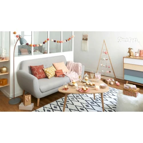 Maisons Du Monde Canapés Petits Prix Canapé Style Scandinave 2/3 Places Gris 4 Maisons Du Monde Canapés Petits Prix Canapé Style Scandinave 2/3 Places Gris – Image 2