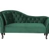 Beliani Méridiennes Chaise Longue Côté Gauche En Velours Vert Foncé 2 Beliani Méridiennes Chaise Longue Côté Gauche En Velours Vert Foncé -Magasin Méridiennes chaise longue cote gauche en velours vert fonce