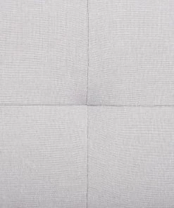 Beliani Canapés Petits Prix Chaise Longue En Tissu Gris Clair -Magasin Méridiennes chaise longue en tissu gris clair 11