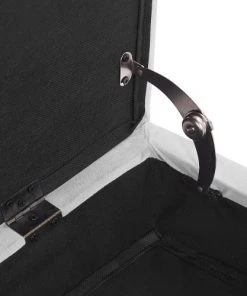 Beliani Méridiennes Chaise Longue En Velours Gris Clair Avec Rangement -Magasin Méridiennes chaise longue en velours gris clair avec rangement 5