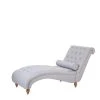 Beliani Méridiennes Chaise Longue Grise -Magasin Méridiennes chaise longue grise