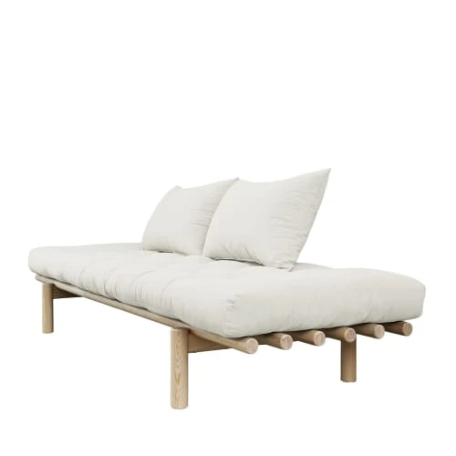 Karup Design Méridiennes Daybed En Bois Naturel Et Tissu Ecru 4 Karup Design Méridiennes Daybed En Bois Naturel Et Tissu Ecru – Image 2