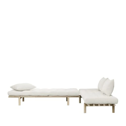 Karup Design Méridiennes Daybed En Bois Naturel Et Tissu Ecru 5 Karup Design Méridiennes Daybed En Bois Naturel Et Tissu Ecru – Image 3