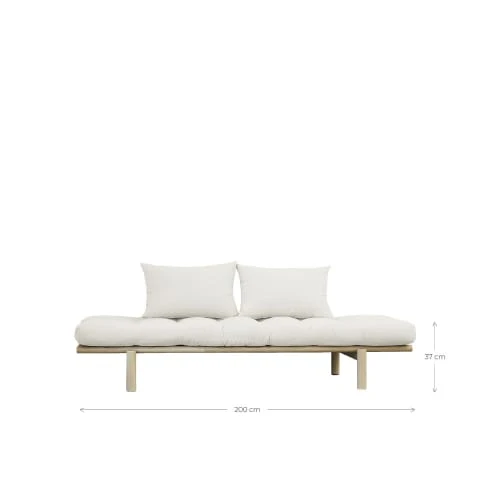 Karup Design Méridiennes Daybed En Bois Naturel Et Tissu Ecru 6 Karup Design Méridiennes Daybed En Bois Naturel Et Tissu Ecru – Image 4
