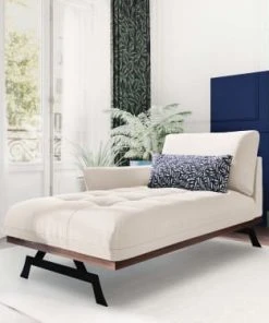 CXL By Christian Lacroix Méridiennes Méridien 1 Place En Tissu Structuré Beige Clair -Magasin Méridiennes meridien 1 place en tissu structure beige clair 1