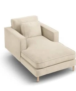 CXL By Christian Lacroix Méridiennes Méridien 1 Place En Tissu Structuré Beige Clair -Magasin Méridiennes meridien 1 place en tissu structure beige clair 12