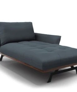 CXL By Christian Lacroix Méridiennes Méridien 1 Place En Tissu Structuré Bleu