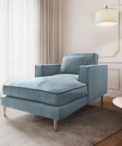 CXL By Christian Lacroix Méridiennes Méridien 1 Place En Tissu Structuré Bleu Clair 9 CXL By Christian Lacroix Méridiennes Méridien 1 Place En Tissu Structuré Bleu Clair -Magasin Méridiennes meridien 1 place en tissu structure bleu clair 1