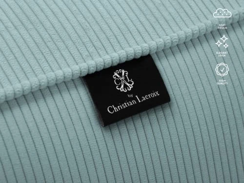 CXL By Christian Lacroix Méridiennes Méridien 1 Place En Tissu Structuré Bleu Clair 5 CXL By Christian Lacroix Méridiennes Méridien 1 Place En Tissu Structuré Bleu Clair – Image 3