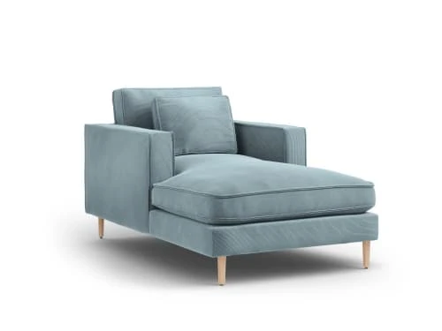 CXL By Christian Lacroix Méridiennes Méridien 1 Place En Tissu Structuré Bleu Clair 3 CXL By Christian Lacroix Méridiennes Méridien 1 Place En Tissu Structuré Bleu Clair