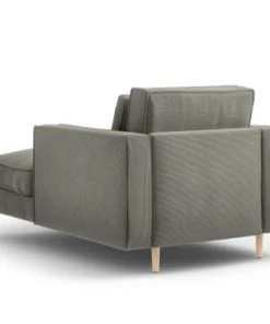 CXL By Christian Lacroix Méridiennes Méridien 1 Place En Tissu Structuré Gris Clair -Magasin Méridiennes meridien 1 place en tissu structure gris clair 4