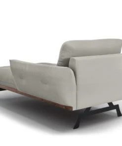 CXL By Christian Lacroix Méridiennes Méridien 1 Place En Tissu Structuré Gris Clair -Magasin Méridiennes meridien 1 place en tissu structure gris clair 8