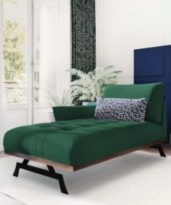 CXL By Christian Lacroix Méridiennes Méridien 1 Place En Tissu Structuré Vert -Magasin Méridiennes meridien 1 place en tissu structure vert 16