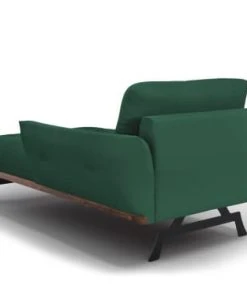 CXL By Christian Lacroix Méridiennes Méridien 1 Place En Tissu Structuré Vert -Magasin Méridiennes meridien 1 place en tissu structure vert 4