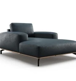 CXL By Christian Lacroix Méridiennes Méridien Cuir Cuirne 1 Place En Cuir Cuir Bleu -Magasin Méridiennes meridien cuir cuirne 1 place en cuir cuir bleu 11