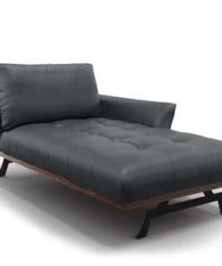 CXL By Christian Lacroix Méridiennes Méridien Cuir Cuirne 1 Place En Cuir Cuir Bleu Gris