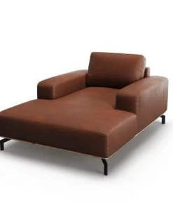 CXL By Christian Lacroix Méridiennes Méridien Cuir Cuirne 1 Place En Cuir Cuir Cognac -Magasin Méridiennes meridien cuir cuirne 1 place en cuir cuir cognac 3