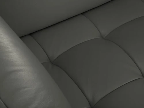 CXL By Christian Lacroix Méridiennes Méridien Cuir Cuirne 1 Place En Cuir Cuir Gris Foncé 6 CXL By Christian Lacroix Méridiennes Méridien Cuir Cuirne 1 Place En Cuir Cuir Gris Foncé – Image 4