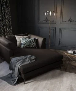 CXL By Christian Lacroix Méridiennes Méridien Cuir Cuirne 1 Place En Cuir Cuir Noir -Magasin Méridiennes meridien cuir cuirne 1 place en cuir cuir noir 1