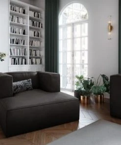 CXL By Christian Lacroix Méridiennes Méridien Cuir Cuirne 1 Place En Cuir Cuir Noir -Magasin Méridiennes meridien cuir cuirne 1 place en cuir cuir noir 15