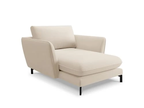 CXL By Christian Lacroix Méridiennes Méridien Veloursne 1 Place En Velours Beige 3 CXL By Christian Lacroix Méridiennes Méridien Veloursne 1 Place En Velours Beige