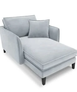 CXL By Christian Lacroix Méridiennes Méridien Veloursne 1 Place En Velours Bleu Clair -Magasin Méridiennes meridien veloursne 1 place en velours bleu clair 3