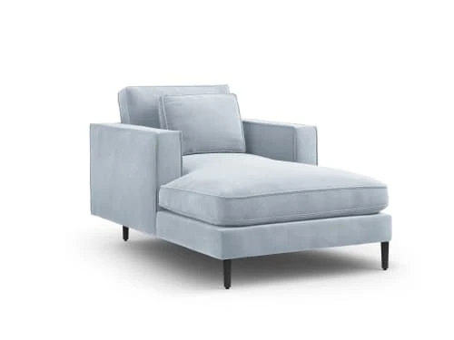 CXL By Christian Lacroix Méridiennes Méridien Veloursne 1 Place En Velours Bleu Clair 3 CXL By Christian Lacroix Méridiennes Méridien Veloursne 1 Place En Velours Bleu Clair