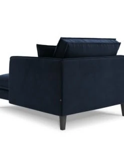 CXL By Christian Lacroix Méridiennes Méridien Veloursne 1 Place En Velours Bleu Foncé -Magasin Méridiennes meridien veloursne 1 place en velours bleu fonce 4