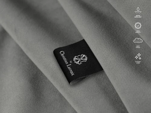 CXL By Christian Lacroix Méridiennes Méridien Veloursne 1 Place En Velours Gris Clair 5 CXL By Christian Lacroix Méridiennes Méridien Veloursne 1 Place En Velours Gris Clair – Image 3