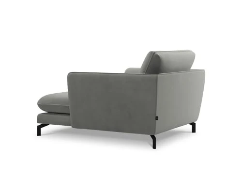 CXL By Christian Lacroix Méridiennes Méridien Veloursne 1 Place En Velours Gris Clair 6 CXL By Christian Lacroix Méridiennes Méridien Veloursne 1 Place En Velours Gris Clair – Image 4