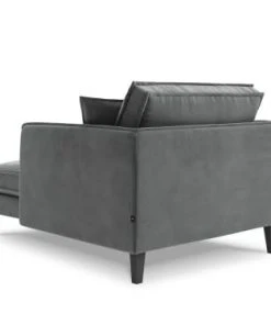 CXL By Christian Lacroix Méridiennes Méridien Veloursne 1 Place En Velours Gris Clair -Magasin Méridiennes meridien veloursne 1 place en velours gris clair 8