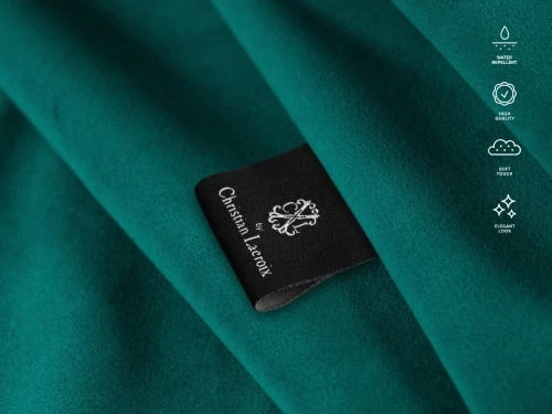 CXL By Christian Lacroix Méridiennes Méridien Veloursne 1 Place En Velours Pétrole 5 CXL By Christian Lacroix Méridiennes Méridien Veloursne 1 Place En Velours Pétrole – Image 3