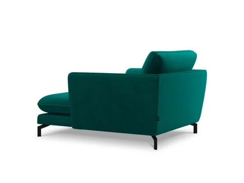 CXL By Christian Lacroix Méridiennes Méridien Veloursne 1 Place En Velours Pétrole 6 CXL By Christian Lacroix Méridiennes Méridien Veloursne 1 Place En Velours Pétrole – Image 4