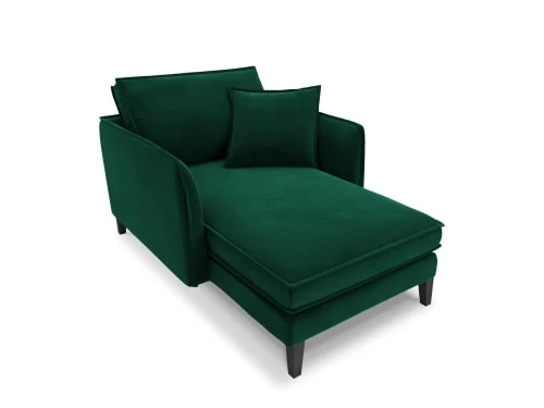 CXL By Christian Lacroix Méridiennes Méridien Veloursne 1 Place En Velours Vert Bouteille 6 CXL By Christian Lacroix Méridiennes Méridien Veloursne 1 Place En Velours Vert Bouteille – Image 4