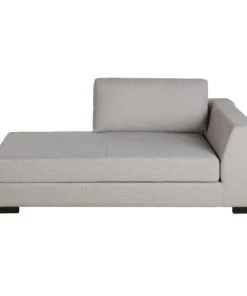 Maisons Du Monde Méridiennes Méridienne-coffre Droite Pour Canapé Modulable Gris Clair