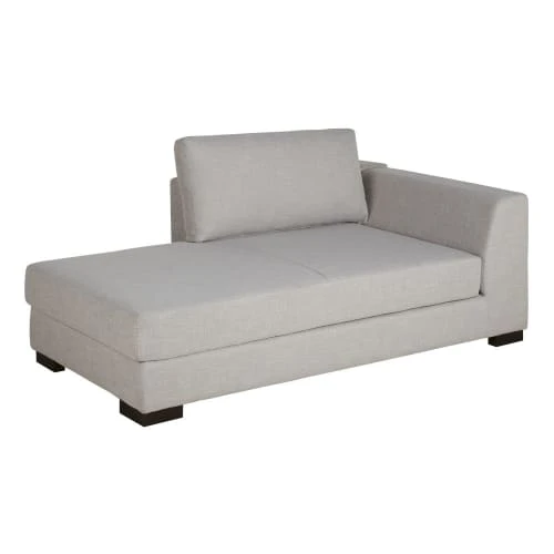 Maisons Du Monde Méridiennes Méridienne-coffre Droite Pour Canapé Modulable Gris Clair 4 Maisons Du Monde Méridiennes Méridienne-coffre Droite Pour Canapé Modulable Gris Clair – Image 2