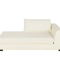 Maisons Du Monde Méridiennes Méridienne-coffre Gauche Pour Canapé Modulable Ivoire