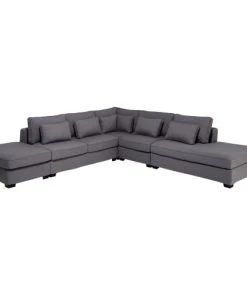 Maisons Du Monde Méridiennes Méridienne Droite Pour Canapé Modulable Gris Clair -Magasin Méridiennes meridienne droite pour canape modulable gris clair 1000 12 40 180399 5