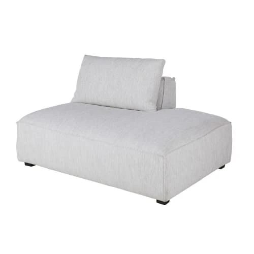 Maisons Du Monde Méridiennes Méridienne Droite Pour Canapé Modulable Gris Clair Chiné 4 Maisons Du Monde Méridiennes Méridienne Droite Pour Canapé Modulable Gris Clair Chiné – Image 2
